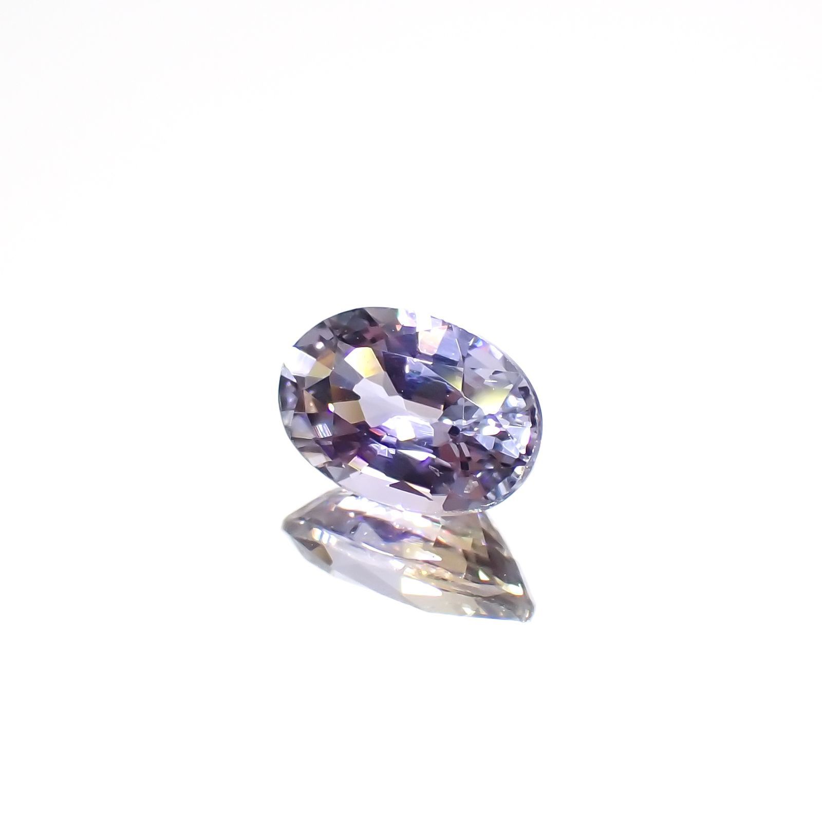 バイカラータンザナイト(宝石名ゾイサイト)タンザニア産 0.79ct 識別済[220717000]7x4.7mm前後