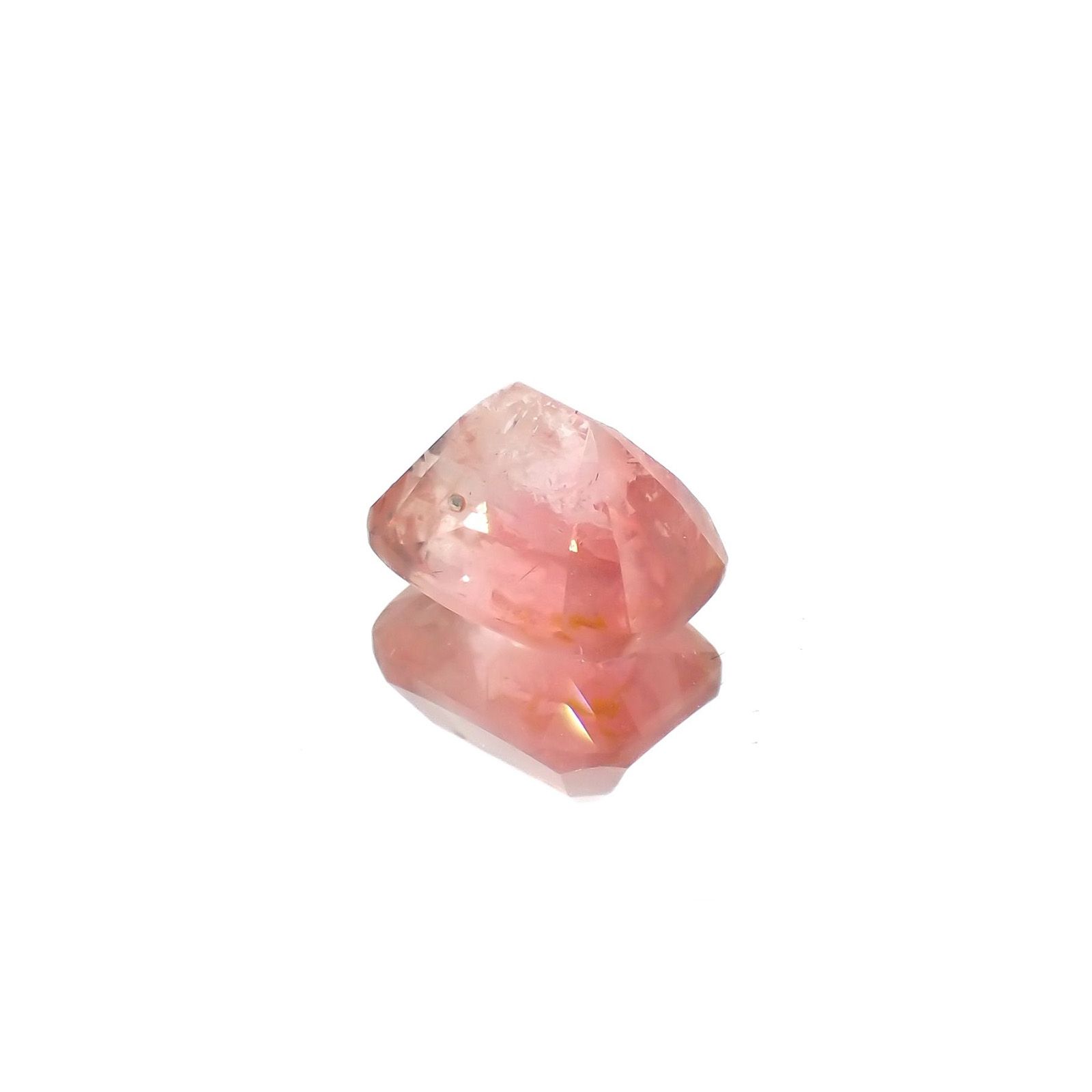 バイカラーピンクユークレース・ルース】ブラジル産3.245ct・鑑別書付