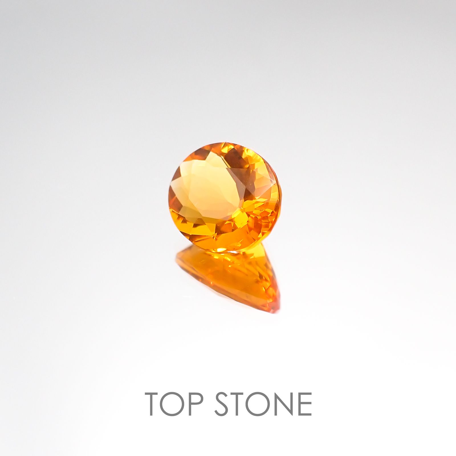 ファイヤーオパール(宝石名ファイヤー・オパール) メキシコ産 1.38ct 識別済[20117523]9.1×7.5mm前後