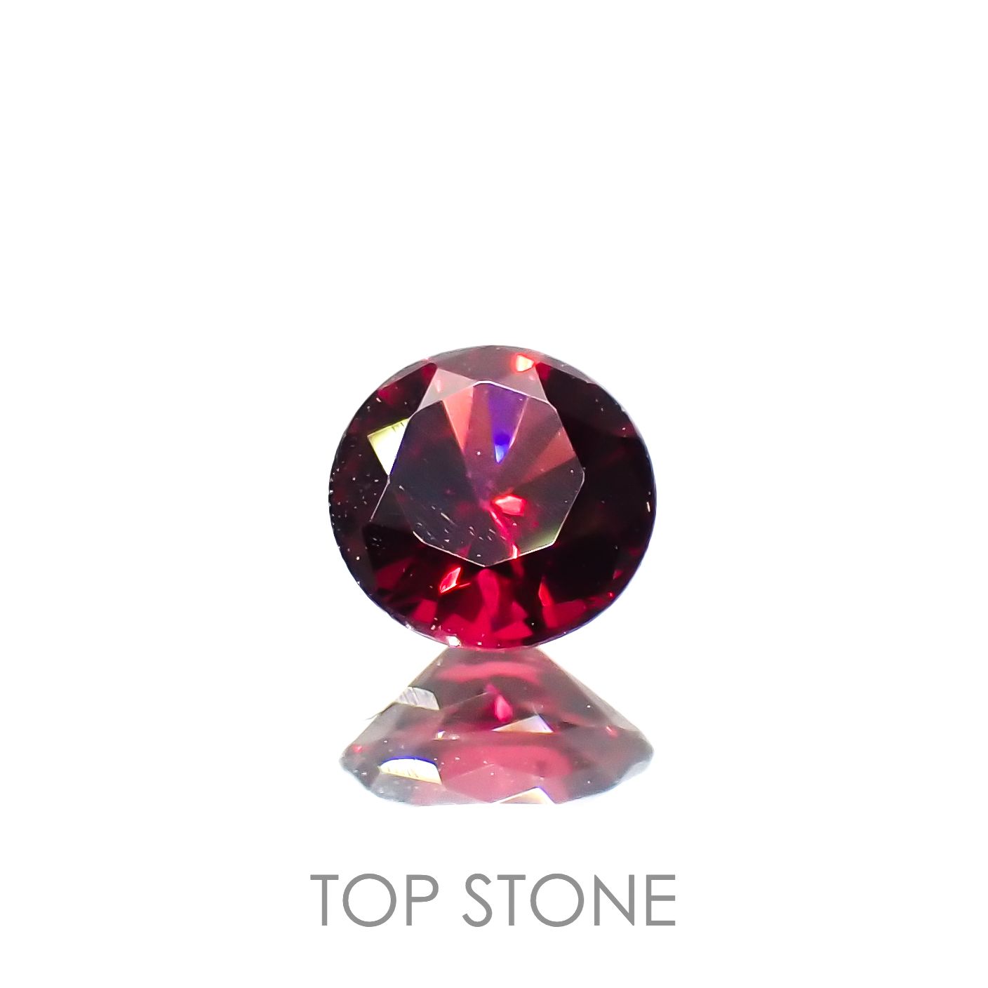 レッドスピネル ビルマ/マダガスカル産 0.19ct[230220555]3.5x3.5mm前後