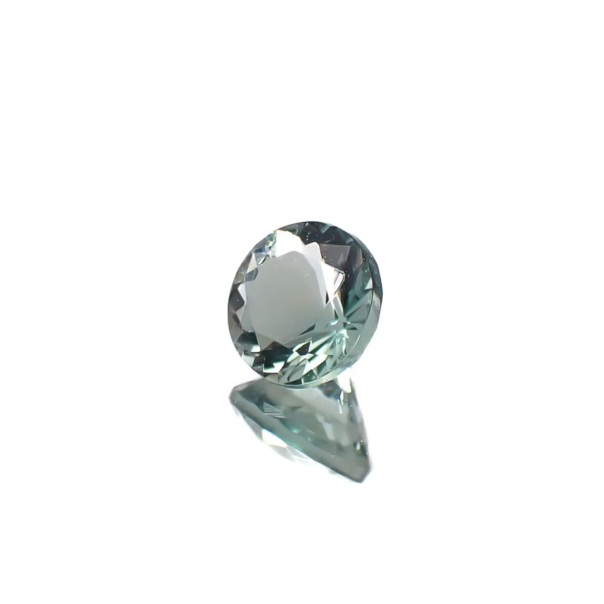 フローライト フルオレッセンス イギリス・ロジャリー鉱山産 0.53ct[240928904]4.9x4.9mm前後