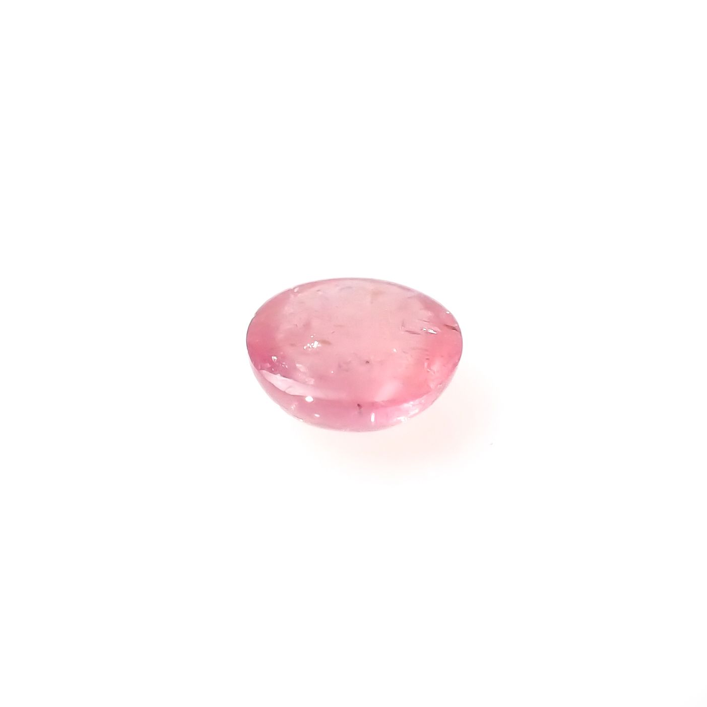 ペツォッタイト(ラズベリル)(宝石名ペツォッタイト)マダガスカル産 0.460ct ソ付(彩珠)[240226147]4.9x4.9mm前後