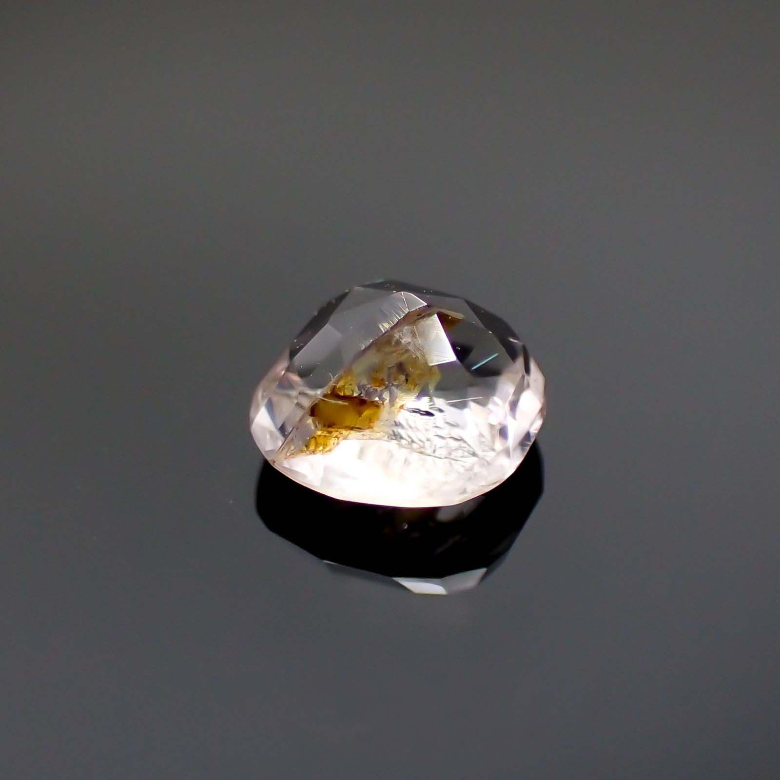 ポードレッタイト(宝石名ポードレッタイト)ビルマ産 0.365ct ソ付(彩珠)[230722812]4.7x4.5mm前後