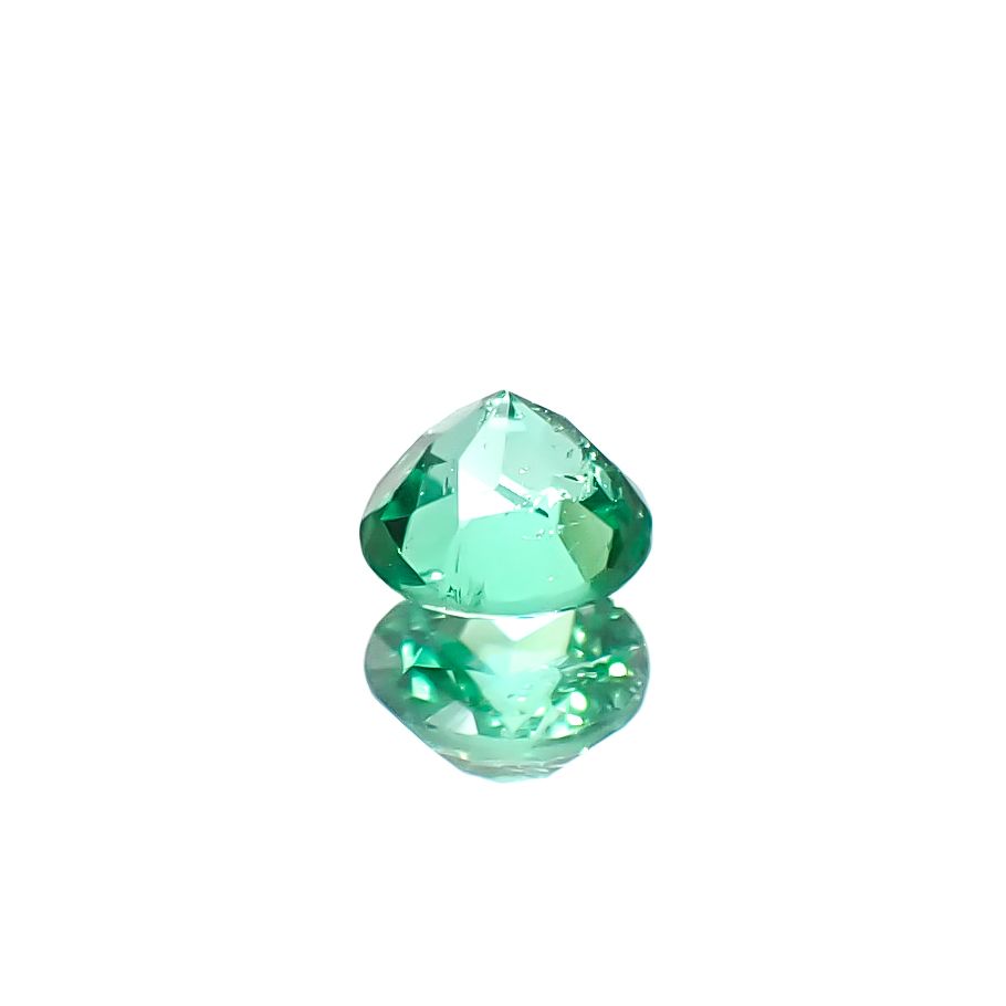 パライバトルマリン ブラジル・キントス鉱山産 0.18ct [241229542]3.5x3.5mm前後