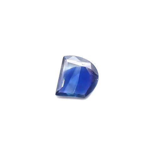 ◇カスタムカット◇サファイア(宝石名サファイア) マダガスカル産 0.57ct 識別済[210913200]5.9×5.5mm前後