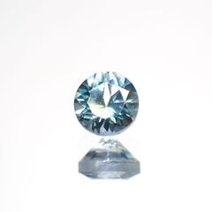 モンタナサファイア(宝石名サファイア)アメリカ・モンタナ州産 0.39ct 識別済[220114632]3.9x3.9mm前後