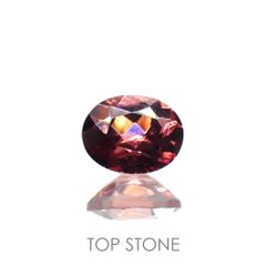 ピンクジルコン(宝石名ジルコン) スリランカ/カンボジア産/ 0.51ct 識別済[21069798]5.1×4mm前後