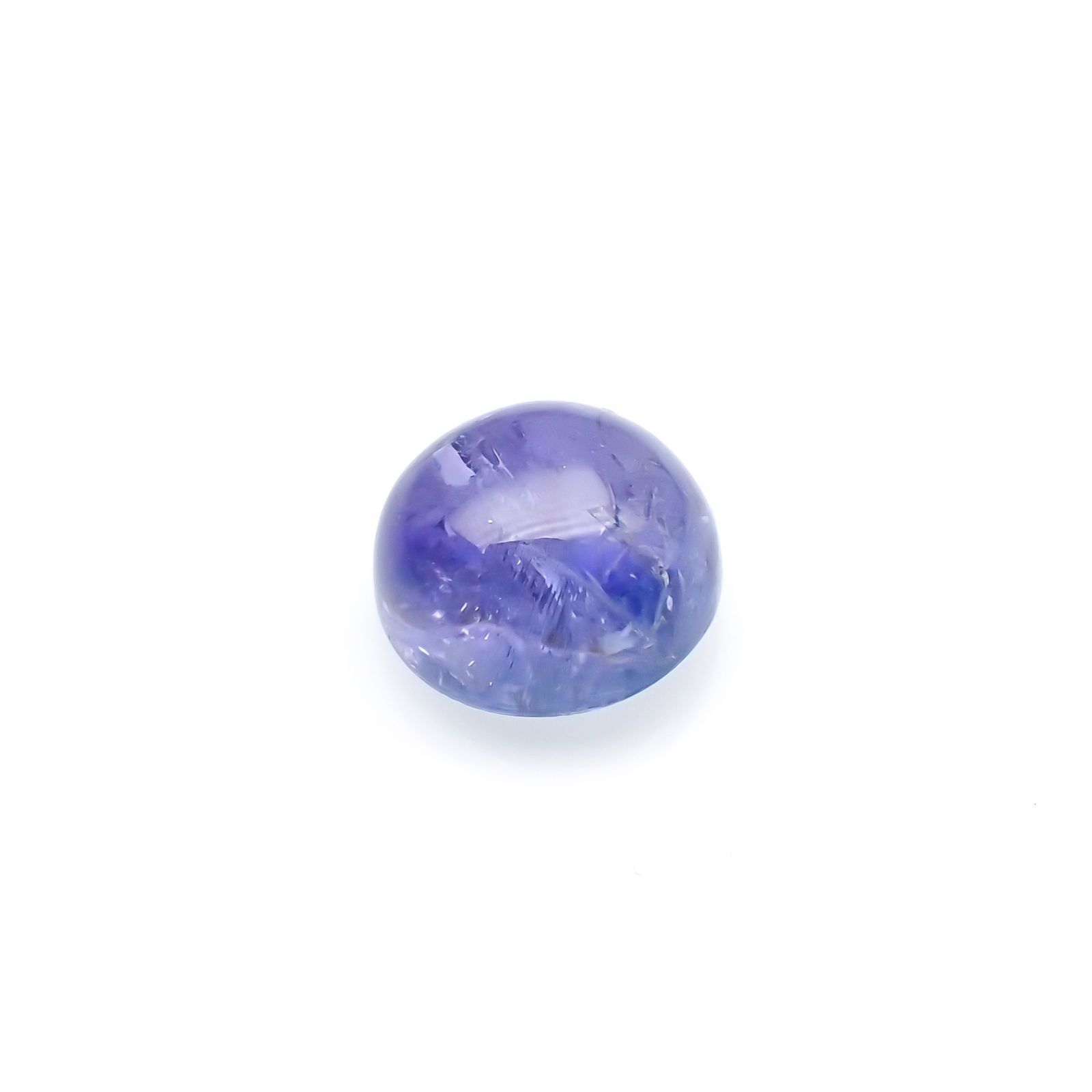 バイカラータンザナイト(宝石名バイカラー・ゾイサイト) タンザニア産 3.83ct 識別済[210812247]8.9×8.9mm前後