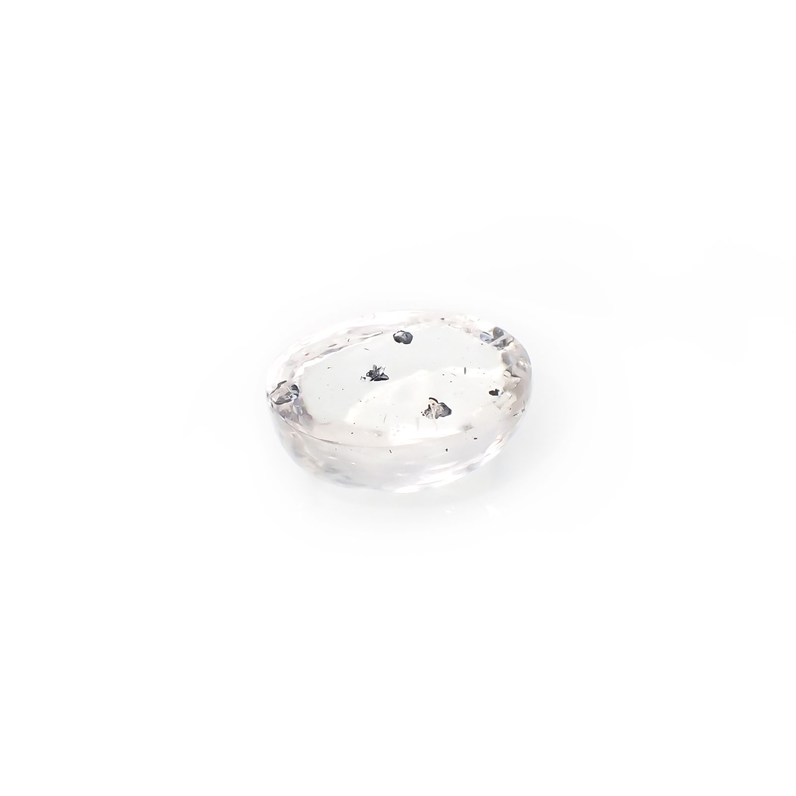 ヘマタイトインクォーツ 中国産 10.31ct[231023759]15.7x11.7mm前後