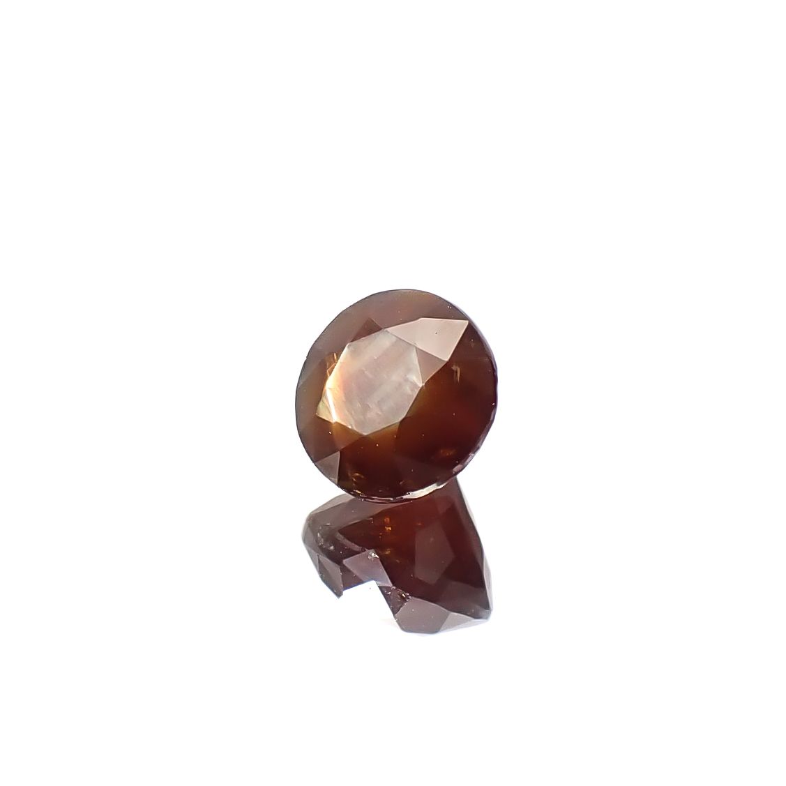 レインボーガーネット 日本・奈良県産 1.10ct [250129677]5.7x5.6mm前後