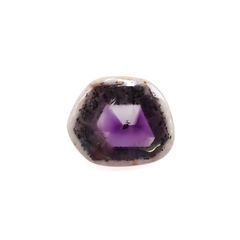 ◇フリーフォーム◇トラピッチェアメジスト 母岩付き ブラジル産 31.44ct[230722776]27.8x23.2mm前後