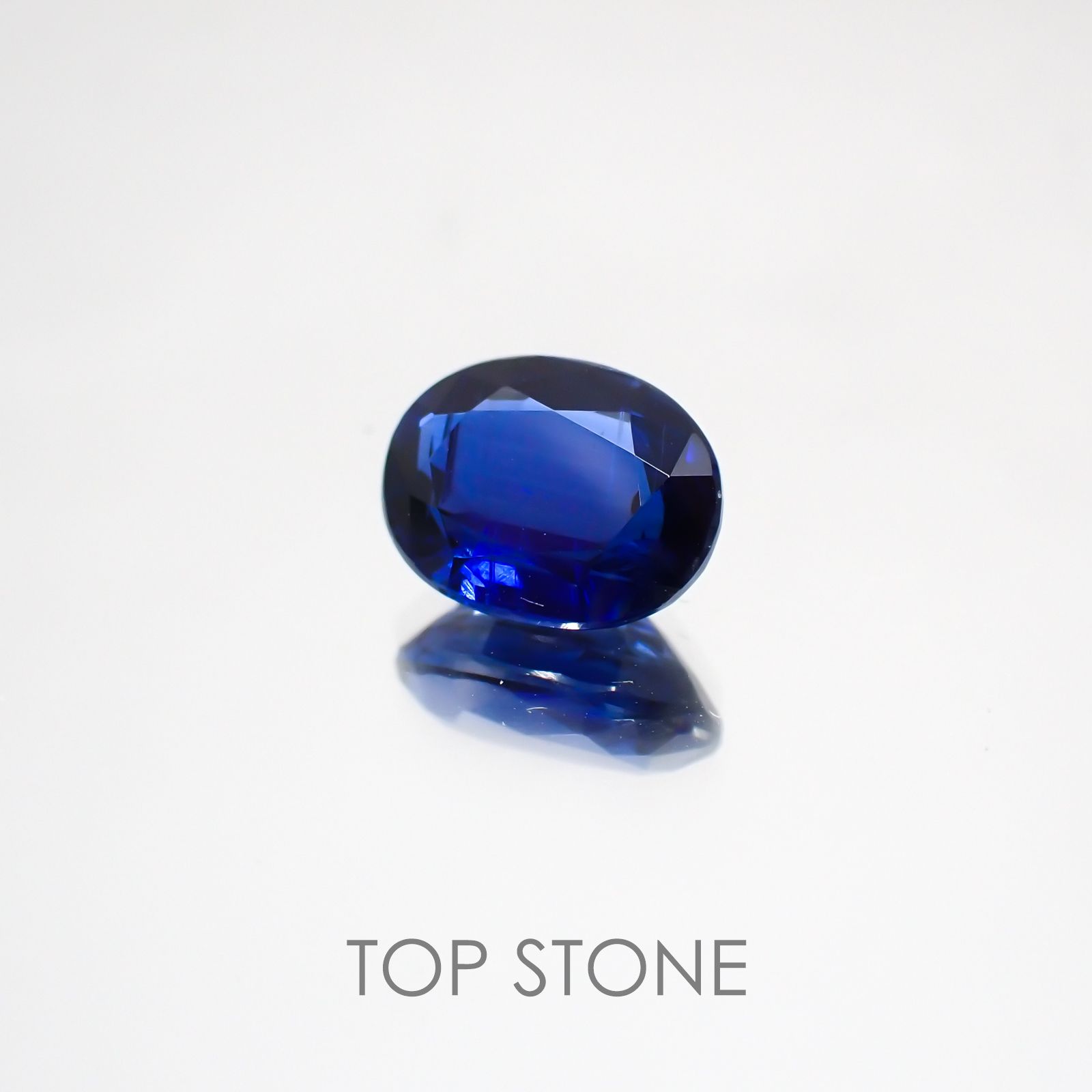 カイヤナイト(宝石名カイヤナイト) ネパール産 1.56ct 識別済[20063053]8.1×6mm前後