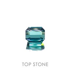 ブルートルマリン(宝石名トルマリン)アフガニスタン産 0.74ct 識別済[230220456]5.4x4.4mm前後
