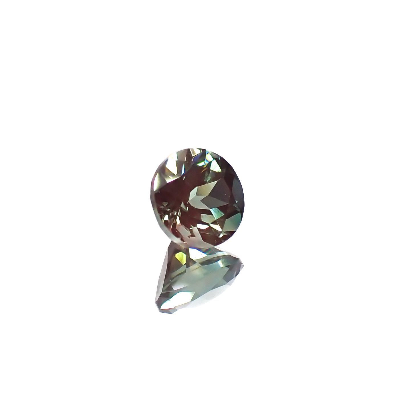 カラーチェンジアンデシン モンゴル産 0.51ct[240226316]4.9x4.9mm前後