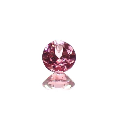 ピンクスピネル(宝石名ピンク・スピネル)タンザニア産 識別済 0.26ct / 3.8x3.8mm前後 [260221139]