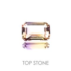 アメトリン(宝石名バイカラー・クォーツ/別名アメトリン) ボリビア産 1.31ct 識別済[20118367]8.1×5.7mm前後