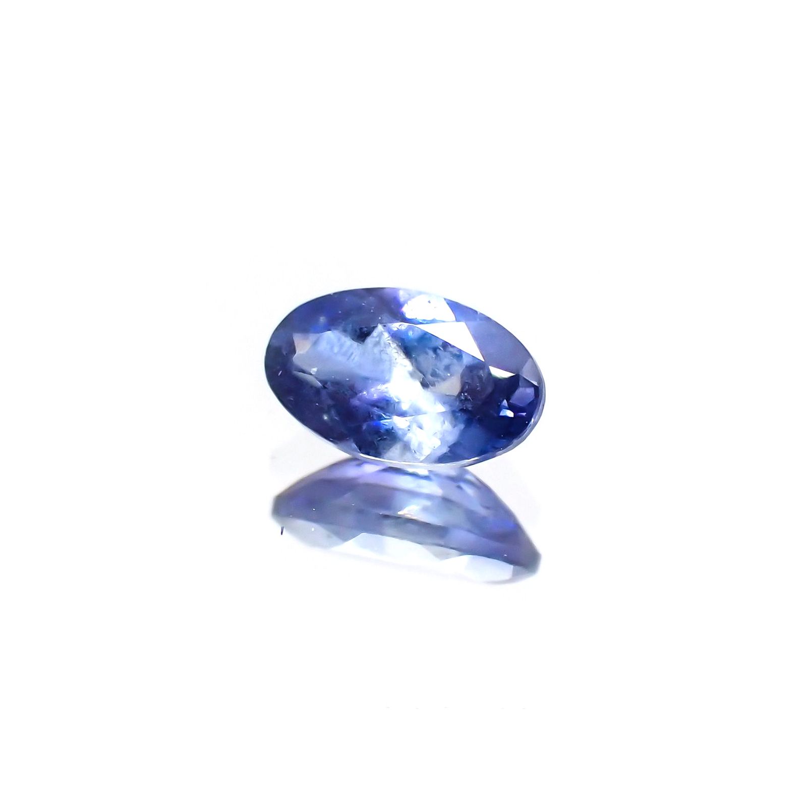 ベニトアイト(宝石名ベニトアイト) アメリカ・カリフォルニア州サンベニト産 0.249ct ソ付(彩珠)[210310213]4.9×3mm前後
