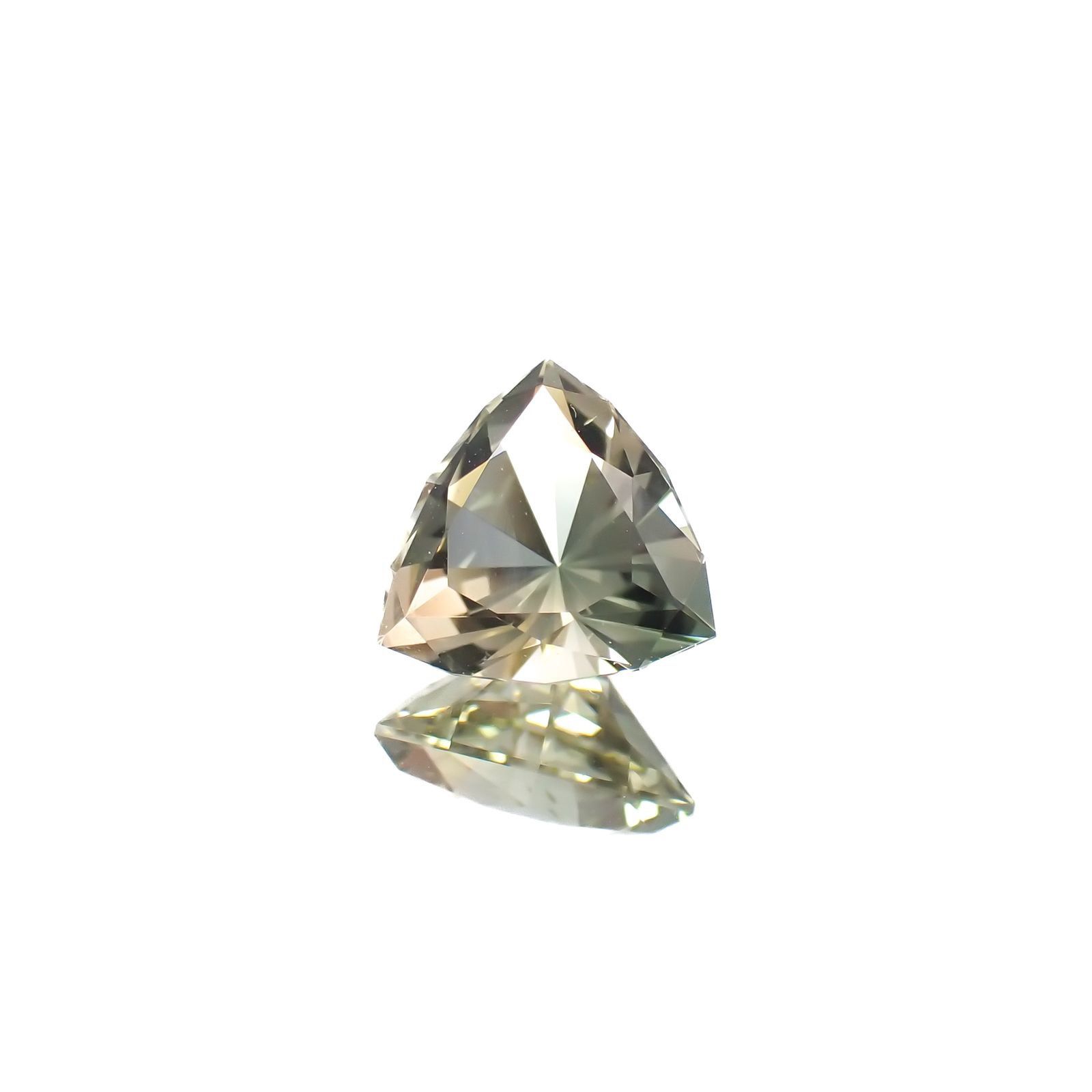 バイカラーオレゴンサンストーン(宝石名ラブラドライト)アメリカ・オレゴン州産 1.50ct 識別済[251018704]8x8mm前後
