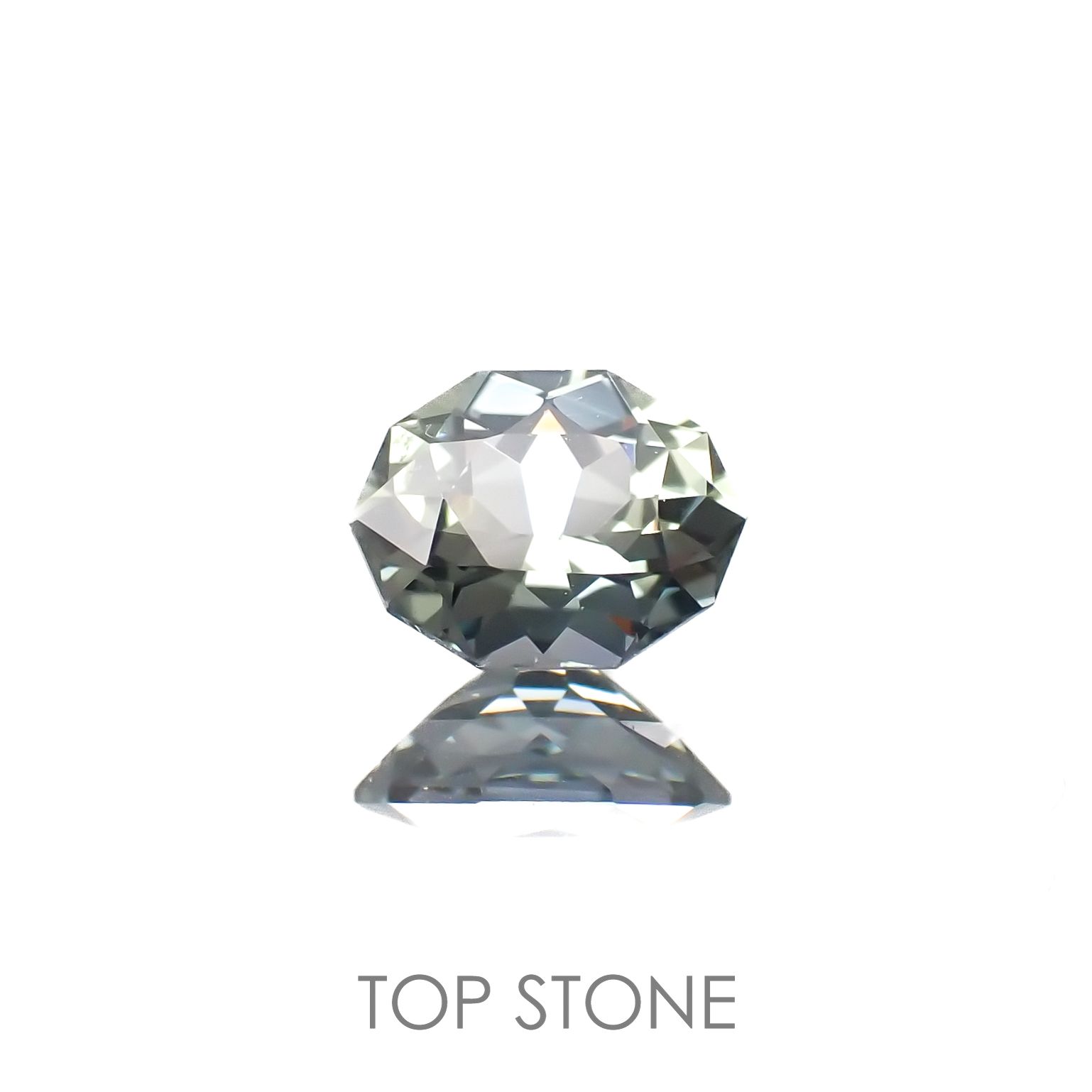 ◇カスタムカット◇バイカラーサファイア オーストラリア産 0.67ct[220817496]6.1x4.7mm前後