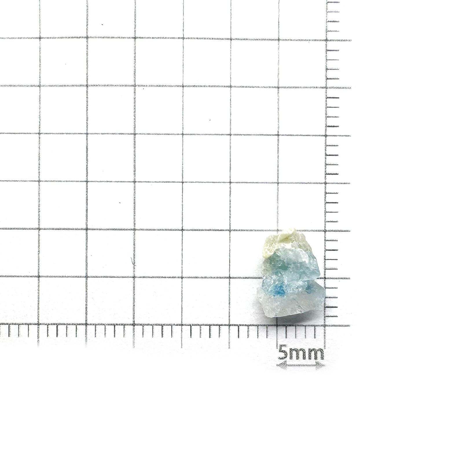 ユークレース 原石 ブラジル産 1.42ct[240326392]9.5x6.7mm前後