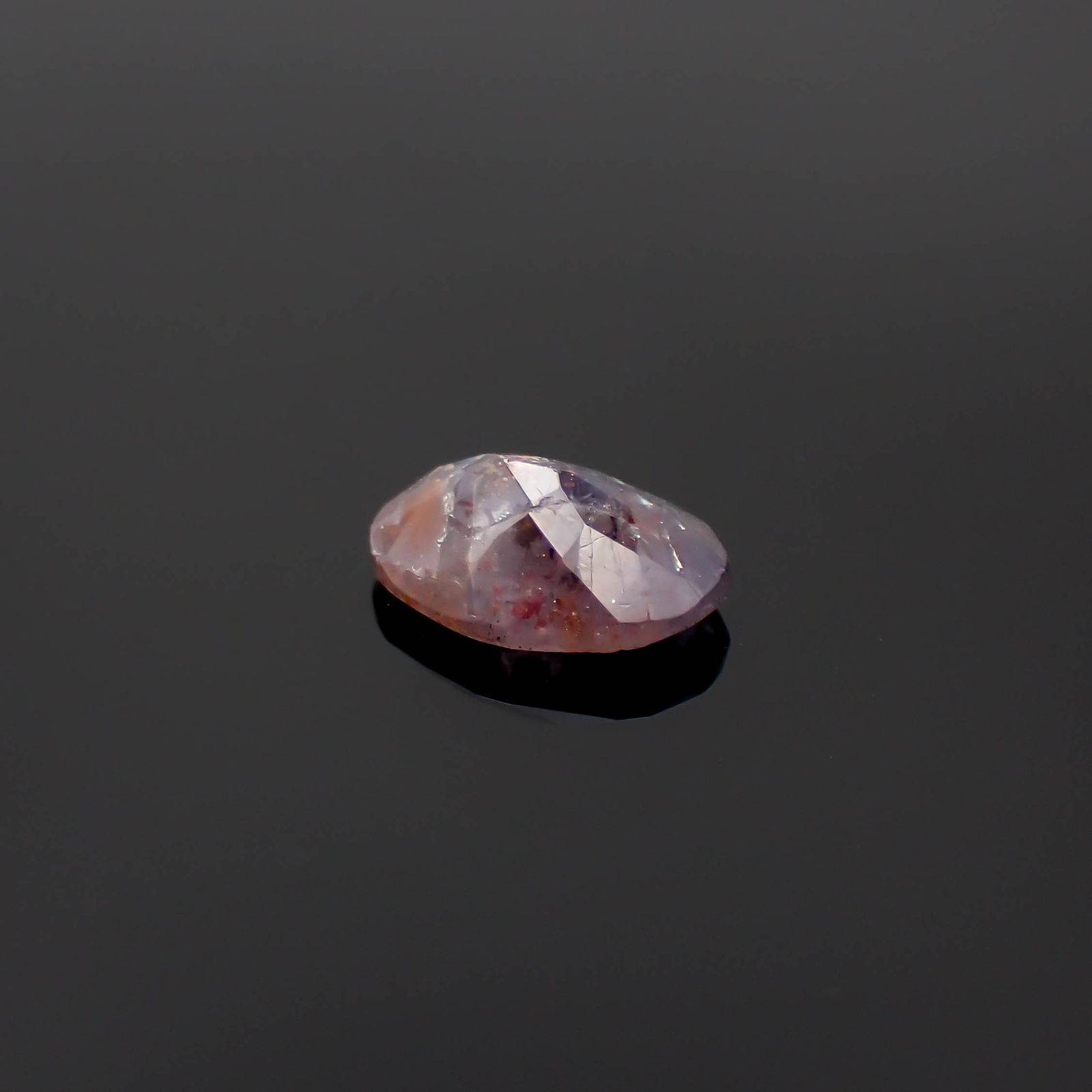ブラッドショットアイオライト インド産 1.33ct[230622535]9.4x6.7mm前後