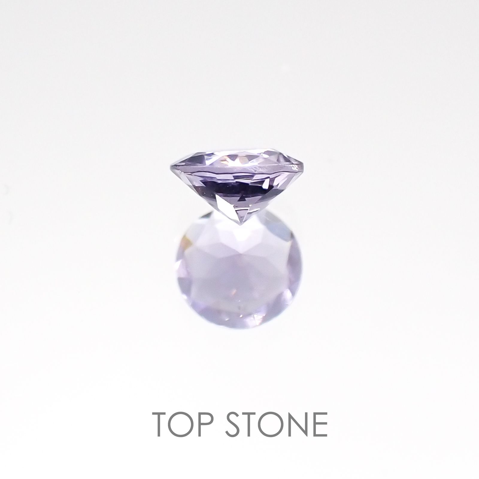 ラベンダースピネル スリランカ産 ルース 0.18ct[20117682]4×4mm前後