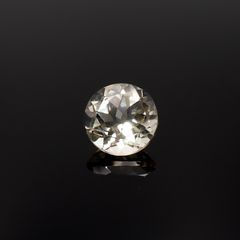 イエロースキャポライト フルオレッセンス(宝石名スキャポライト)タンザニア産 1.18ct 識別済[230722655]7.1x7.1mm前後