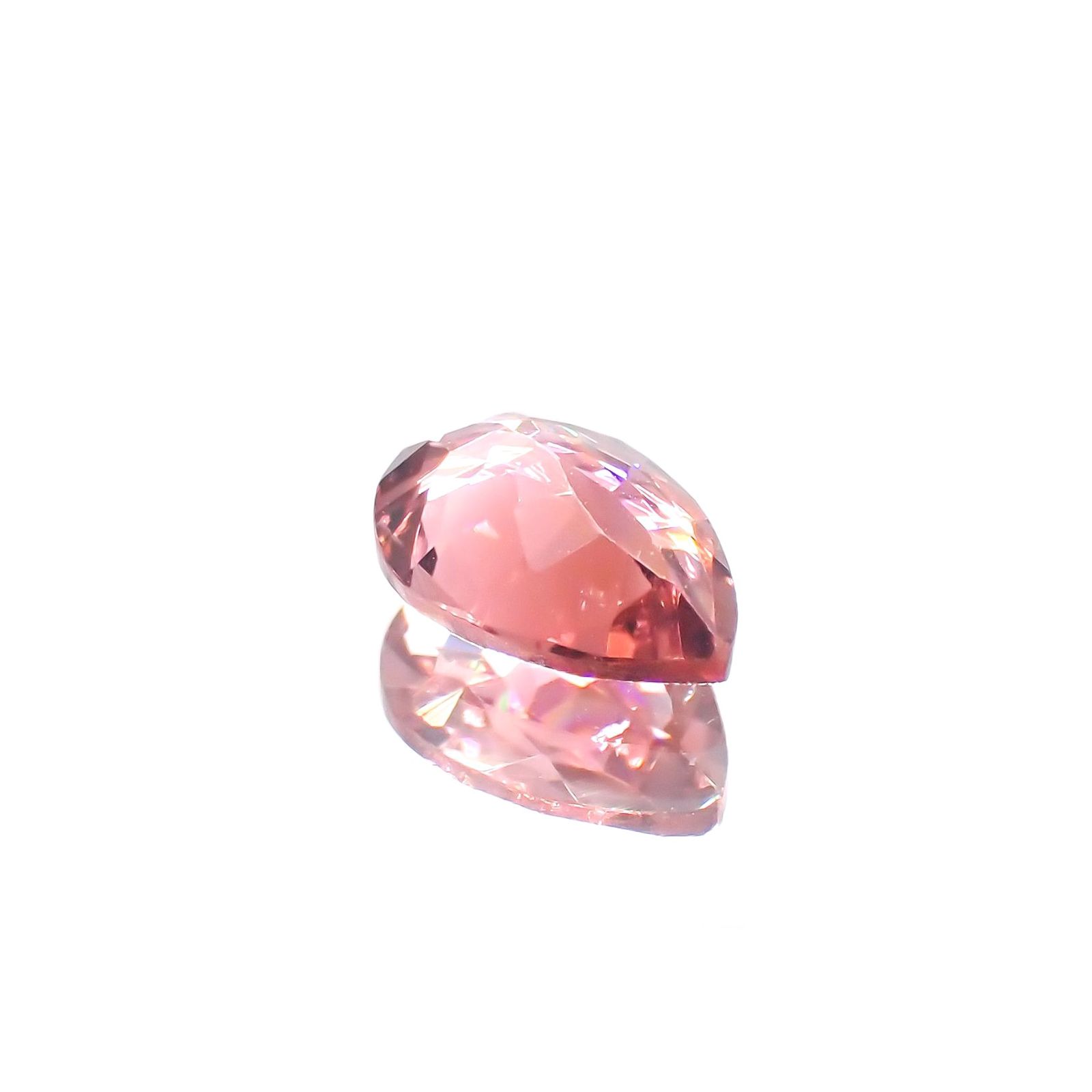 バイカラートルマリン(宝石名バイカラー・トルマリン) ブラジル/アフリカ産 0.55ct 識別済[211013562]6.9×4.9mm前後