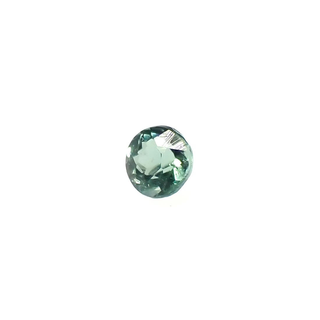 パライバトルマリン(宝石名トルマリン/別名パライバ・トルマリン)ブラジル産 0.025ct 識別済[240125592]1.7x1.6mm前後