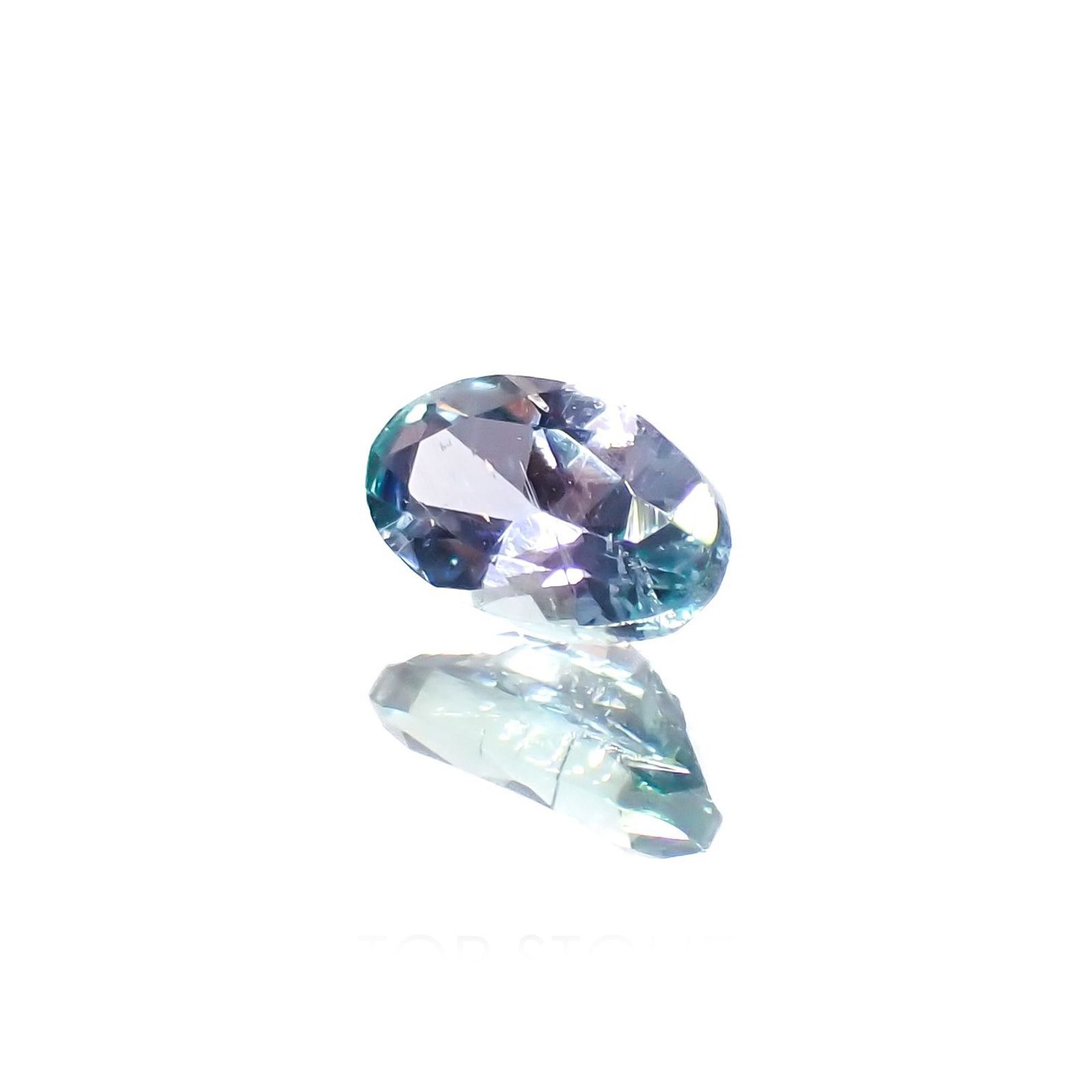 ブルーコーネルピン(宝石名コーネルピン)タンザニア産 識別済 0.26ct / 5x2.9mm前後 [251019225]