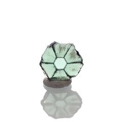 トラピッチェエメラルド コロンビア産 0.77ct[230923486]7.4x7.5mm前後