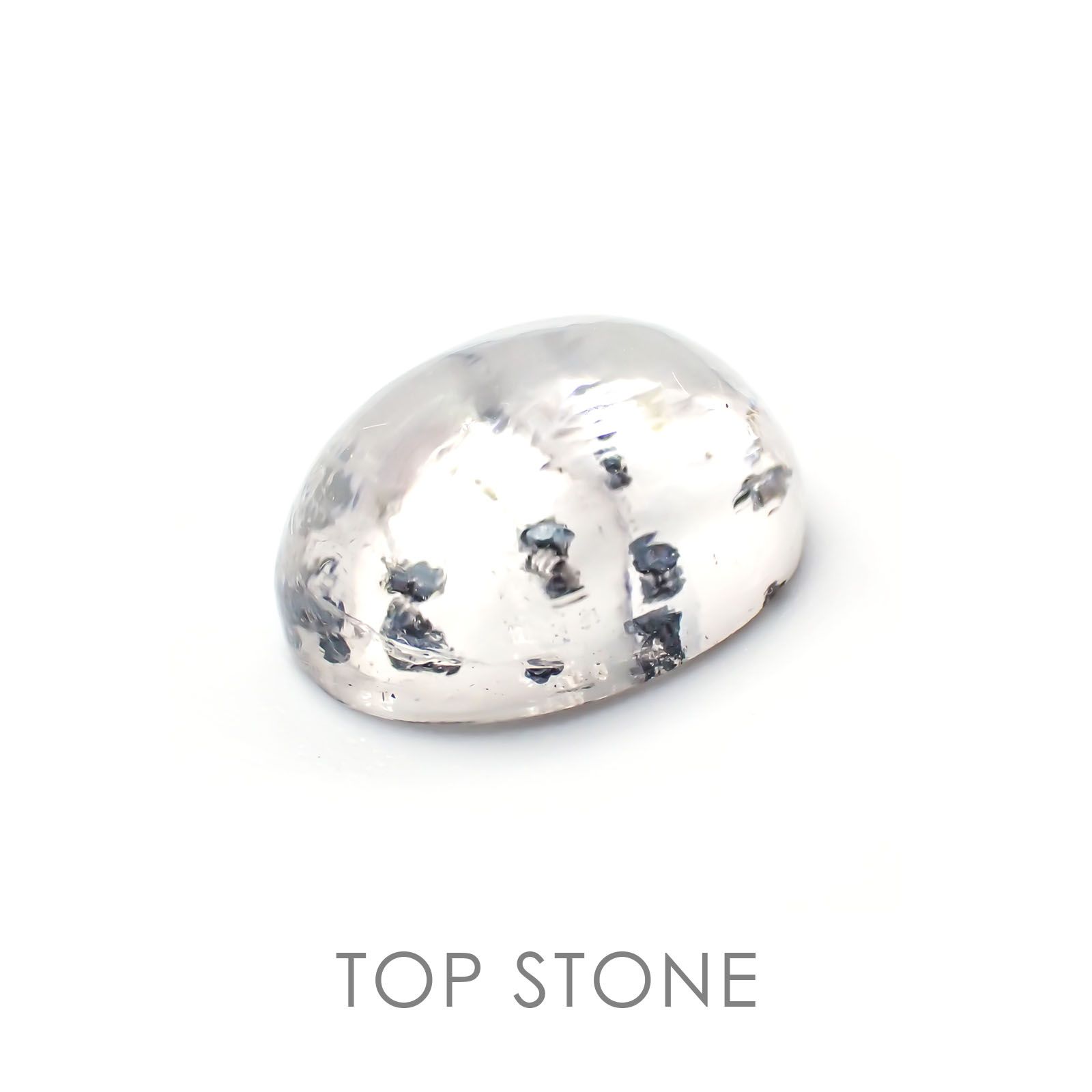 ヘマタイトインクォーツ 中国産 8.61ct[20117989]14.4×11.1mm前後