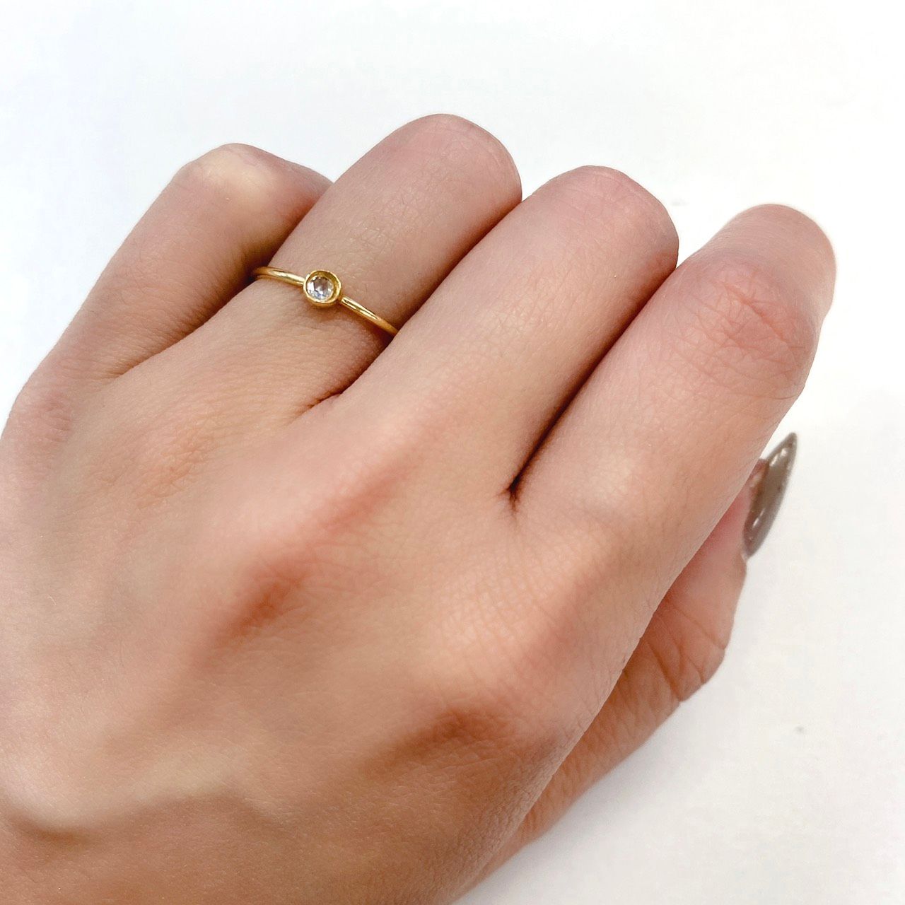 ◇ローズカット◇ダイヤモンド SI-VS / D-G(宝石名ダイアモンド) 0.059ct 識別済[210510901]2.4×2.4mm前後