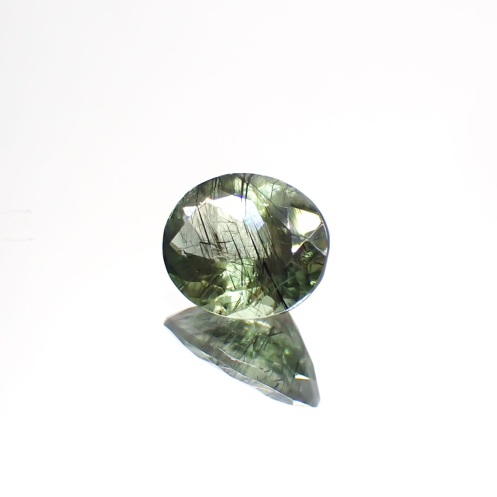 ルドウィジャイトインペリドット パキスタン産 1.72ct[220114223]8.8x7mm前後