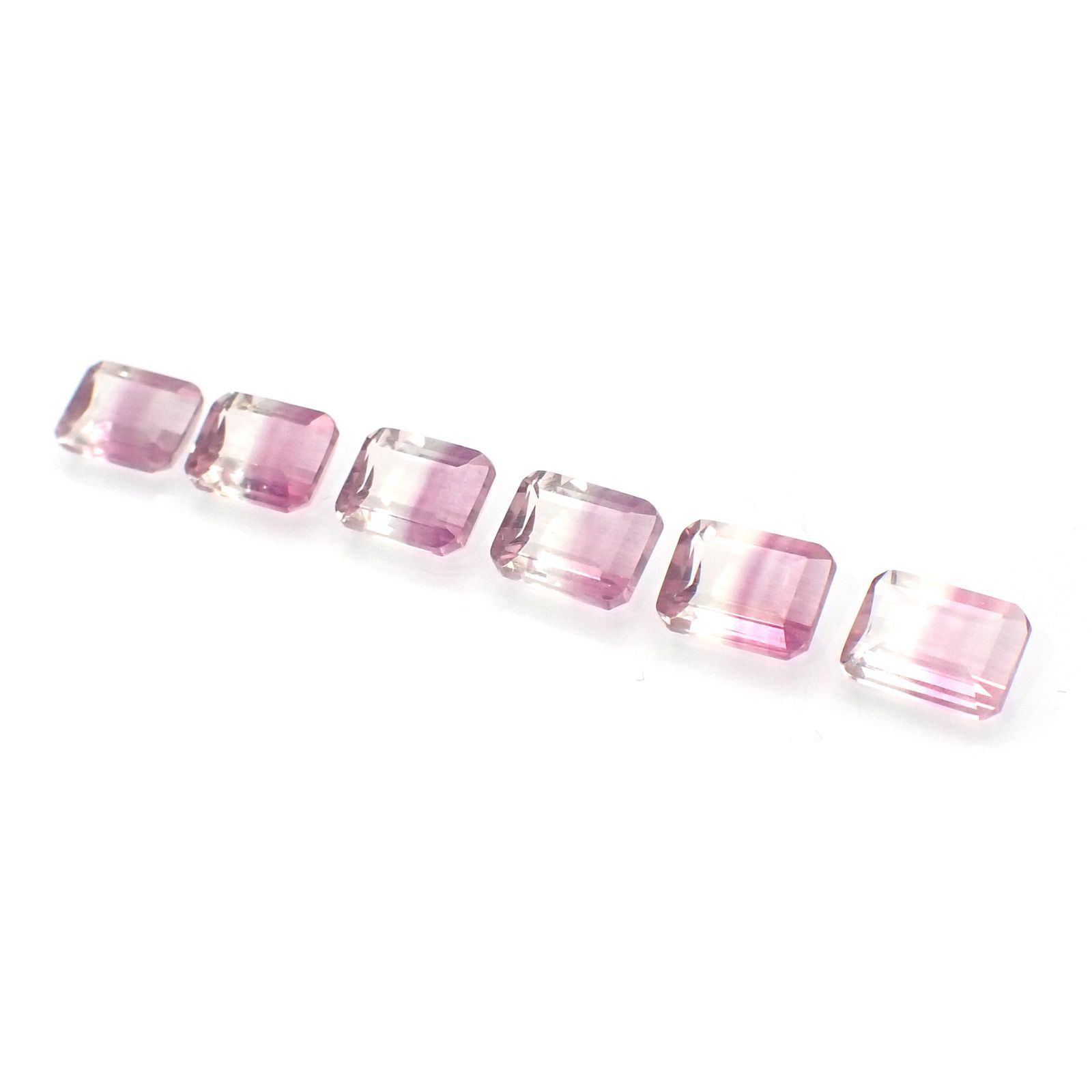 ◆ランダムセレクト-Limited edition-◆<先着10個>バイカラーフローライト 中国産 約1.57-2.10ct[230723016]8x6mm前後