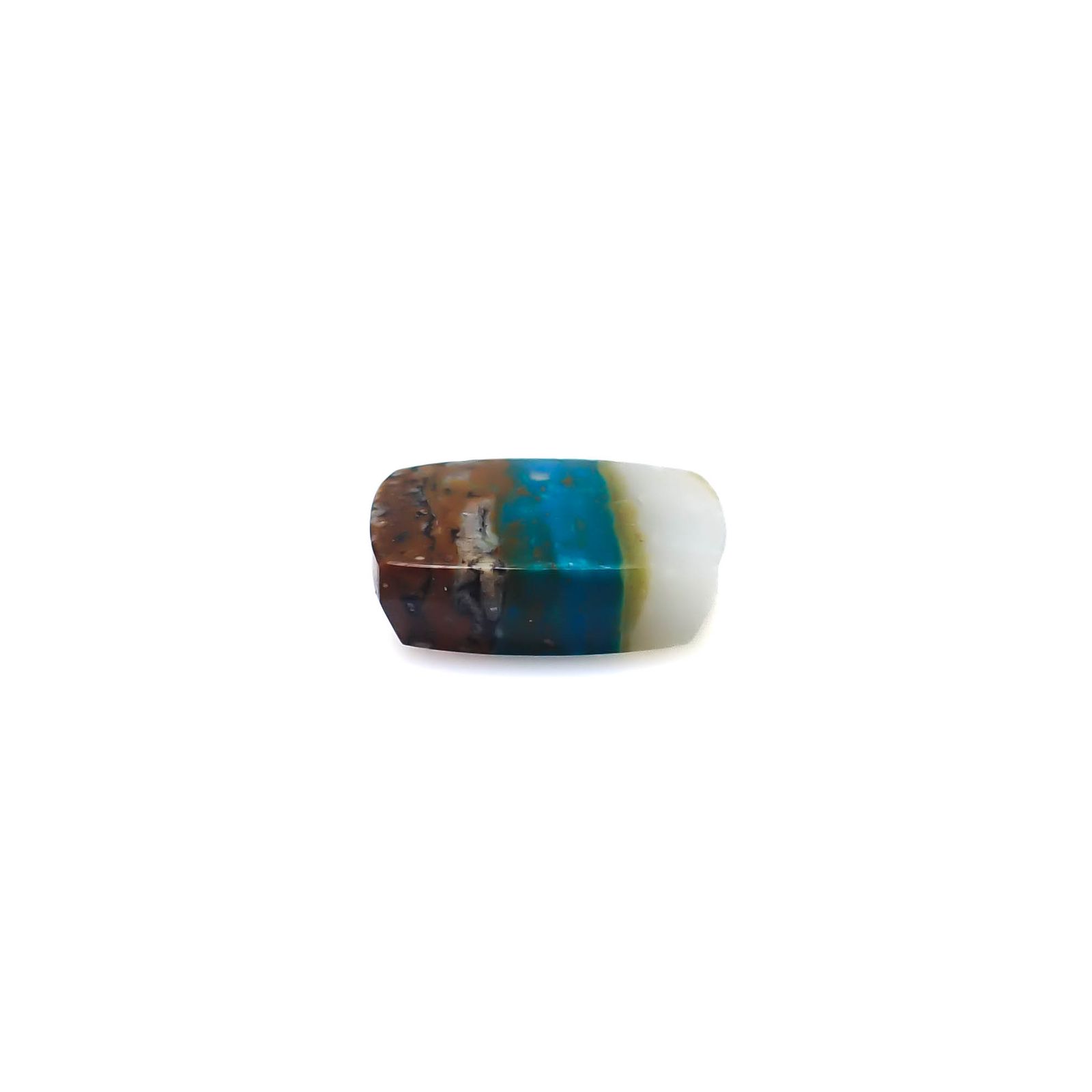 ブルーオパール ペルー産 9.95ct [250330143]16x12.3mm前後