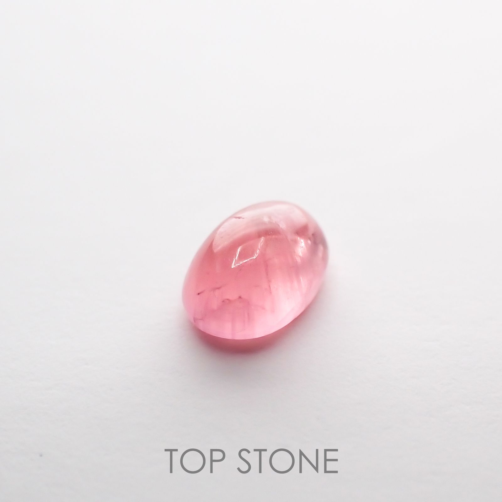 ペツォッタイト(ラズベリル)(宝石名ペツォッタイト) マダガスカル産 0.315ct ソ付(彩珠)[210611140]4.8×3.2mm前後