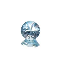 アイスブルージルコン カンボジア産 0.78ct[221018653]5.1x5.1mm前後