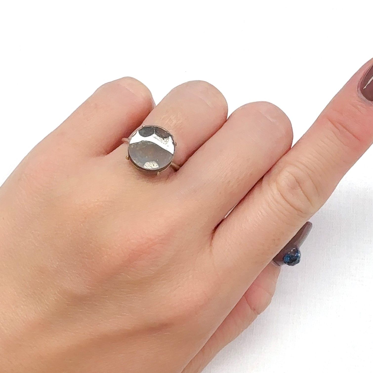 パラサイト隕石Sericho トリプレット 発見地:ケニア 4.99ct[240125723]12.1x12mm前後