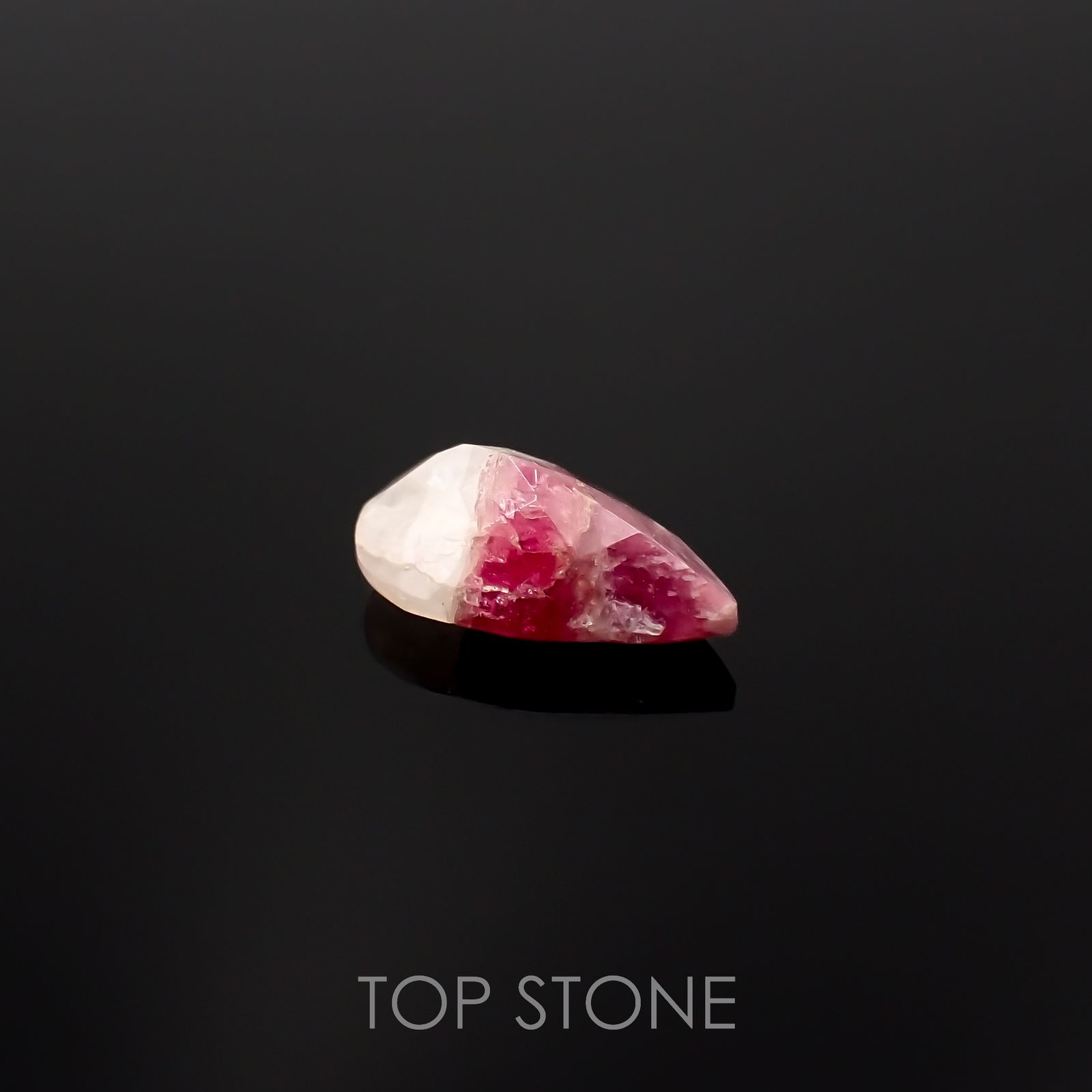 トルマリンインクォーツ ブラジル産 1.55ct[230220445]10.6x6.6mm前後
