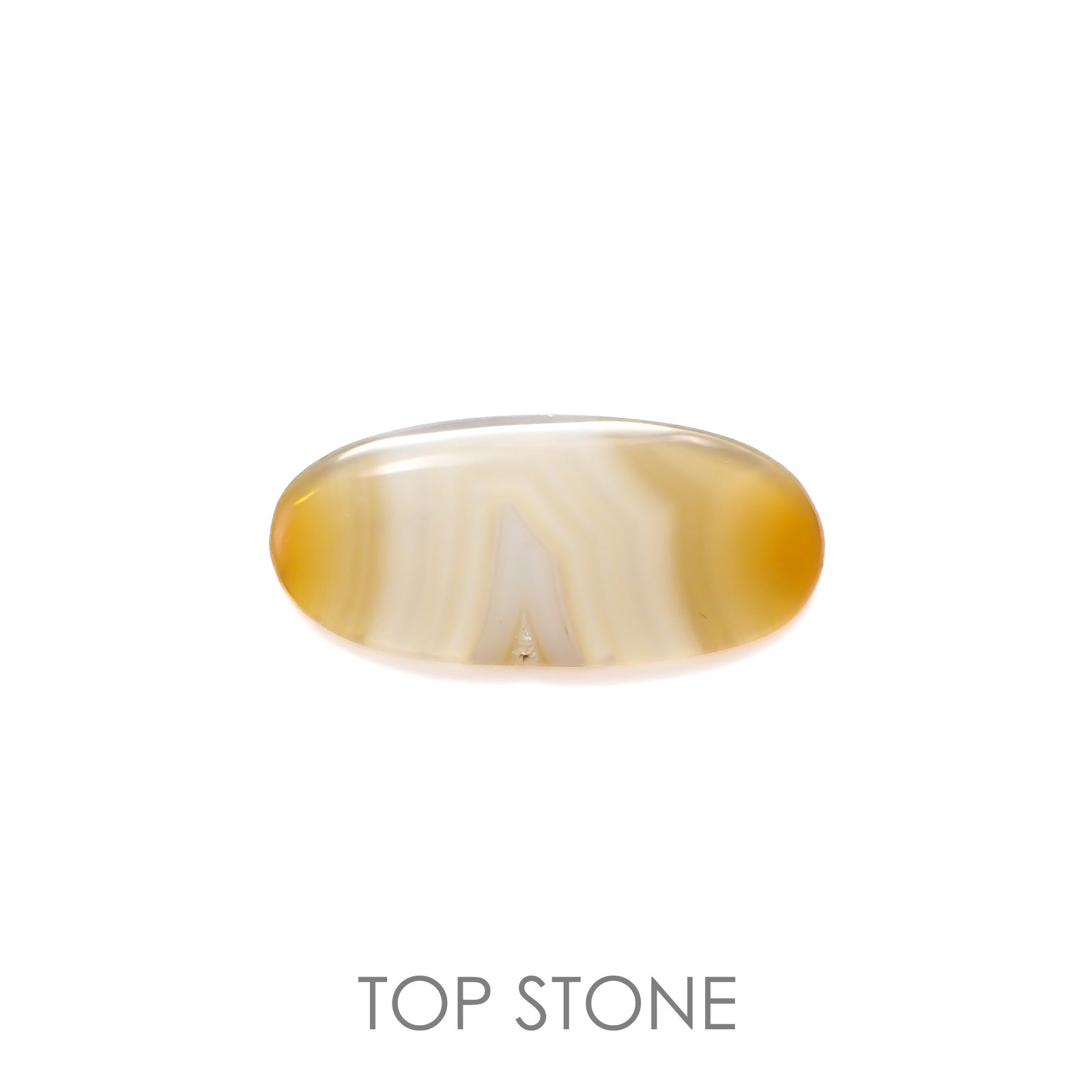 アイリスアゲート スライス インドネシア・スマトラ産 4.64ct[221118996]24x11mm前後