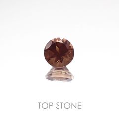 バイカラーオレゴンサンストーン(宝石名バイカラー・ラブラドライト) アメリカ・オレゴン州産 0.46ct 識別済[20107096]5×5mm前後