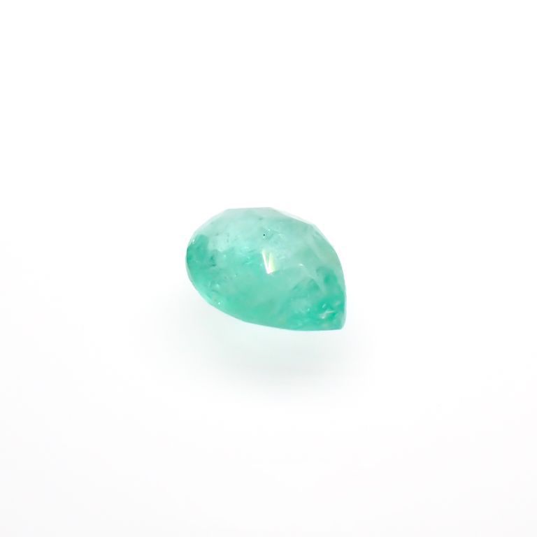 パライバトルマリン(宝石名トルマリン/別名パライバ・トルマリン)ブラジル・パライバ州バターリャ鉱山産 0.075ct 識別済[220616586]3.4x2.6mm前後