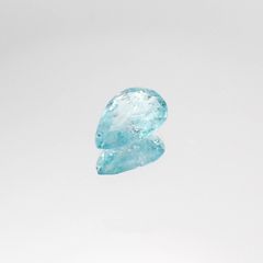 パライバトルマリン(宝石名トルマリン/別名パライバ・トルマリン) モザンビーク産 0.68ct 識別済[20084582]8×5.3mm前後