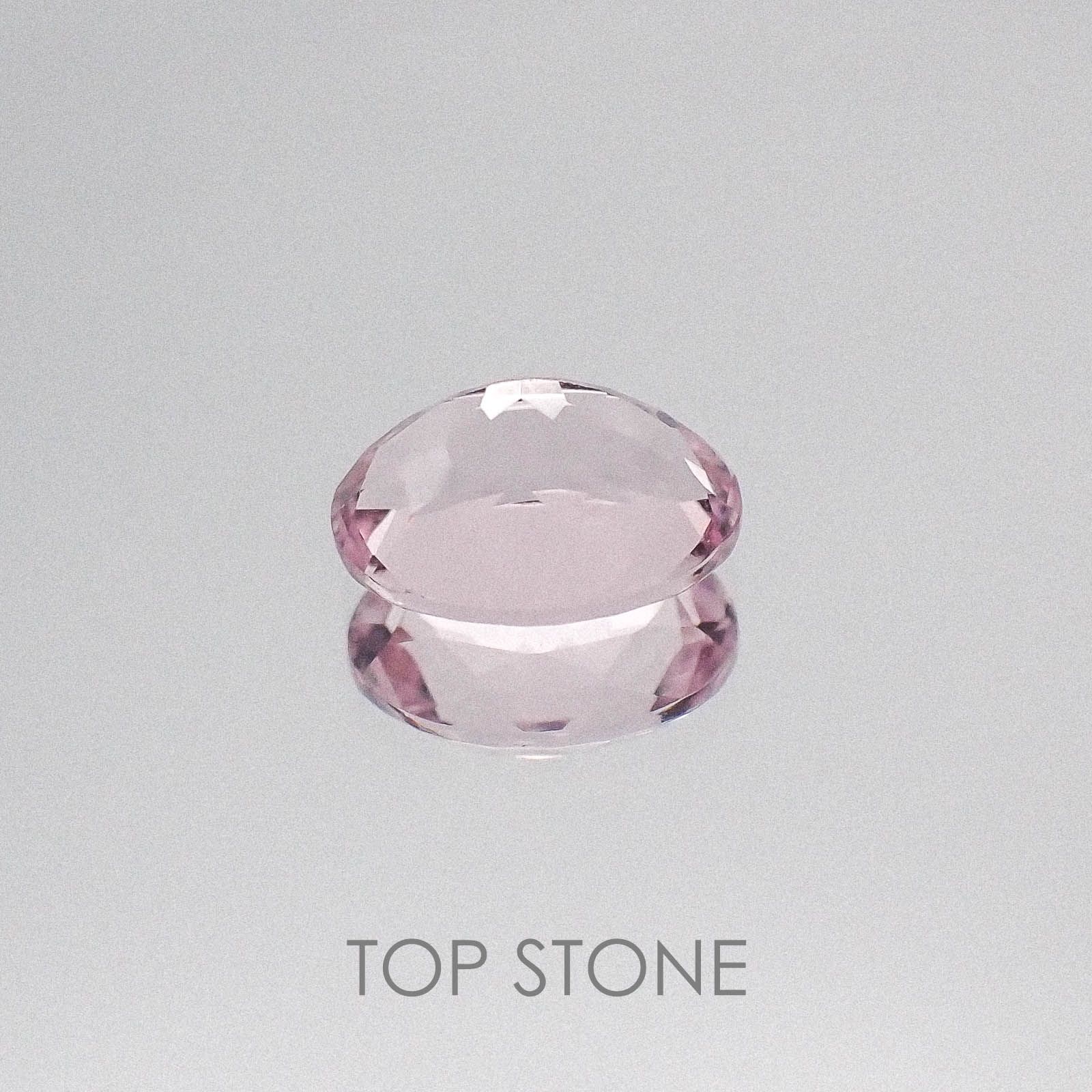 モルガナイト ブラジル産 ルース 1.23ct[20084367]8.1×6.1mm前後