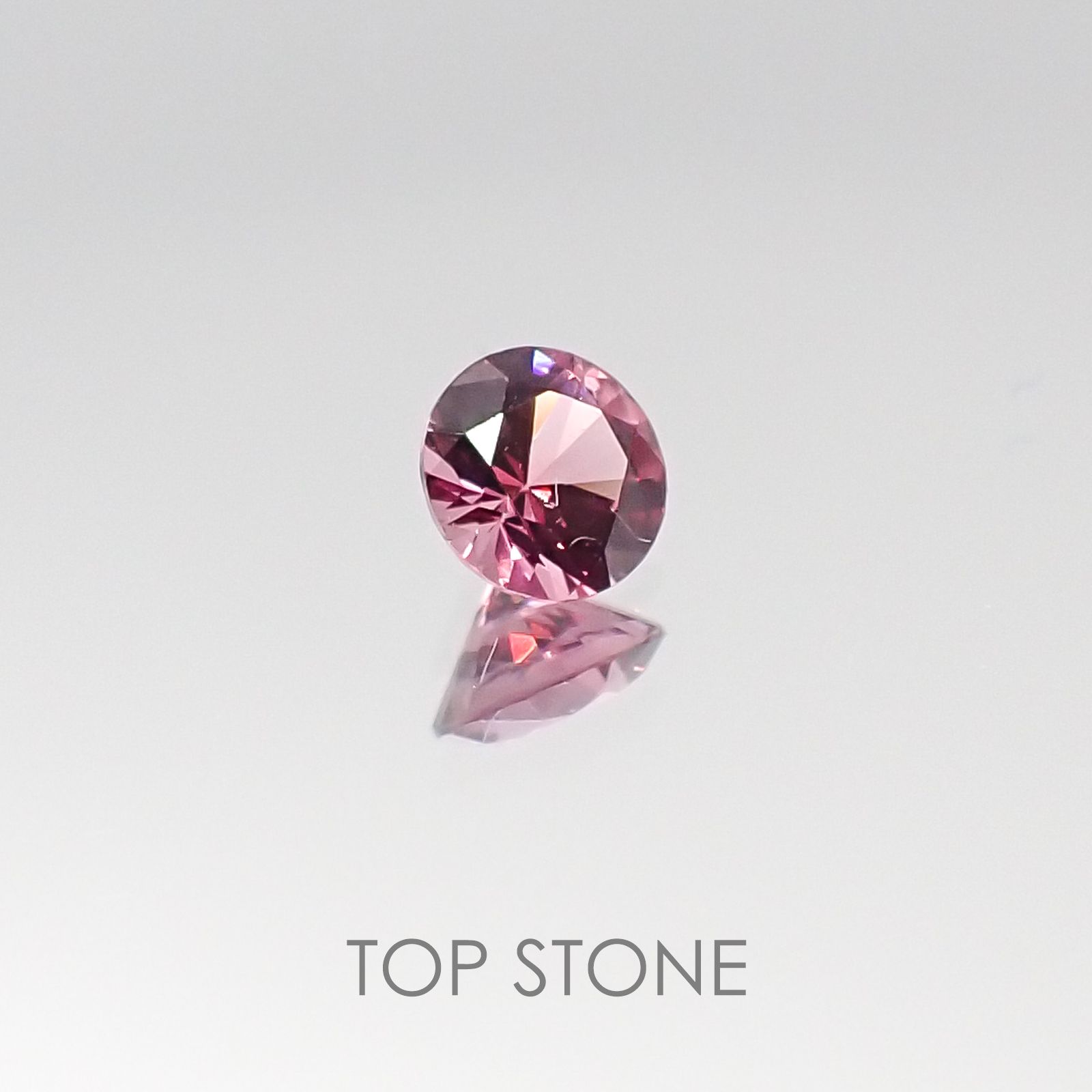 マラヤガーネット タンザニア産 ルース 0.2ct[20095335]3.6×3.6mm前後