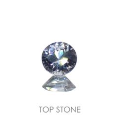 グレイッシュブルースピネル(宝石名スピネル)ビルマ/マダガスカル産 0.20ct 識別済[230119909]3.7x3.7mm前後