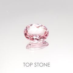 モルガナイト(宝石名モルガナイト) ナイジェリア産 1.35ct 識別済[20117403]8.4×6.3mm前後