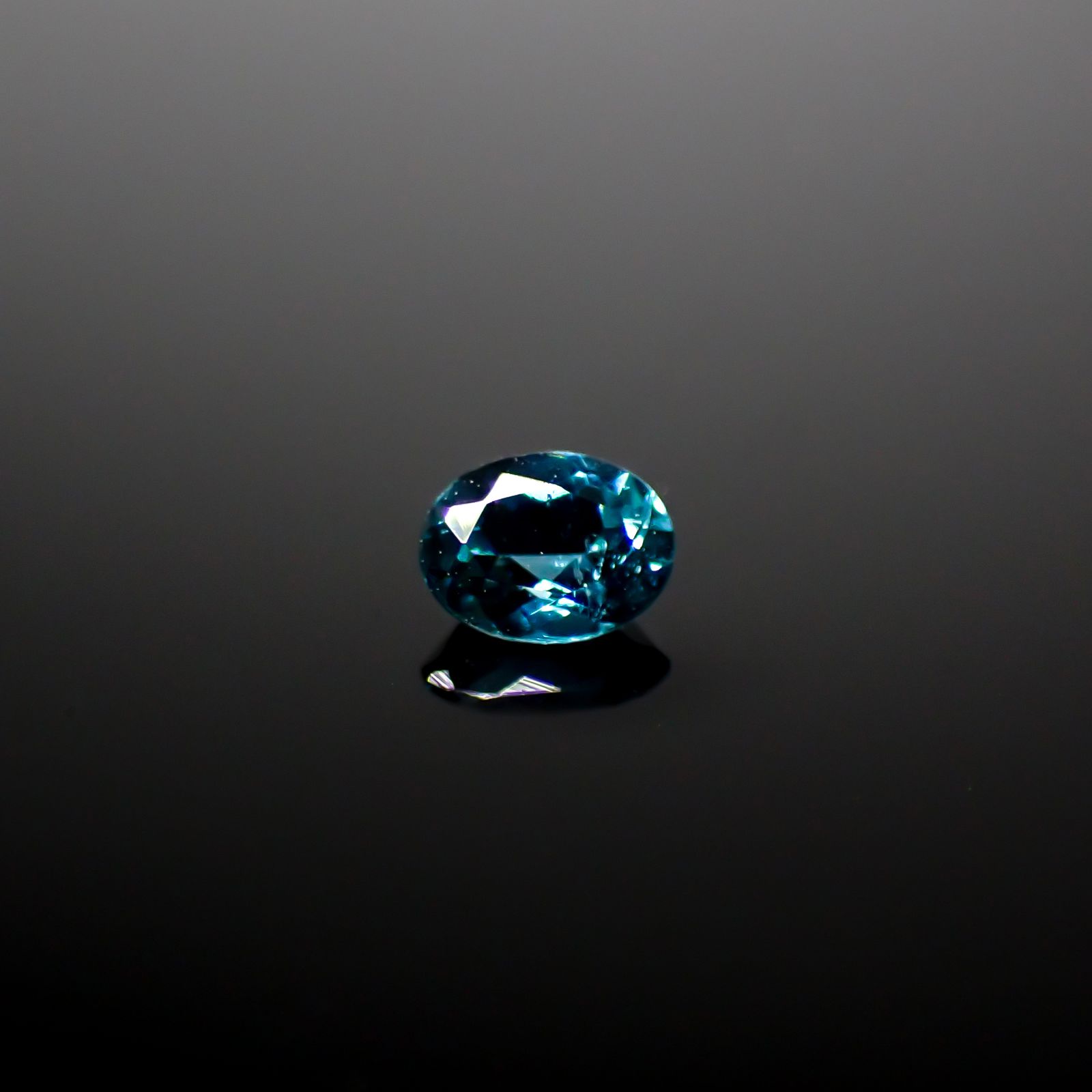 ブルーグリーントルマリン ブラジル産 0.16ct[240628033]4x2.9mm前後