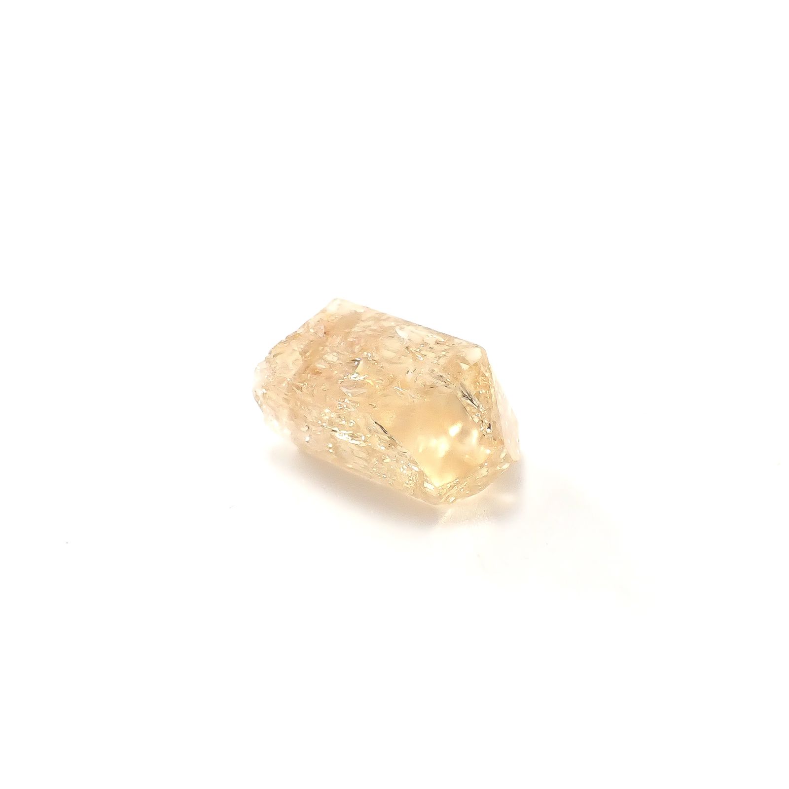 インペリアルトパーズ 原石 ザンビア産 11.02ct / 14.8x11mm前後 [250730935]